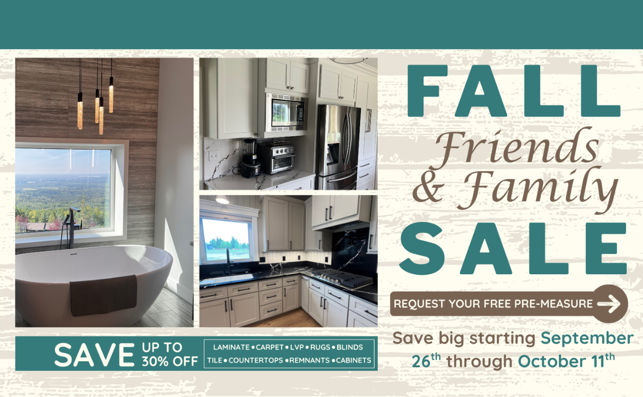 Save up to 30% on all flooring products